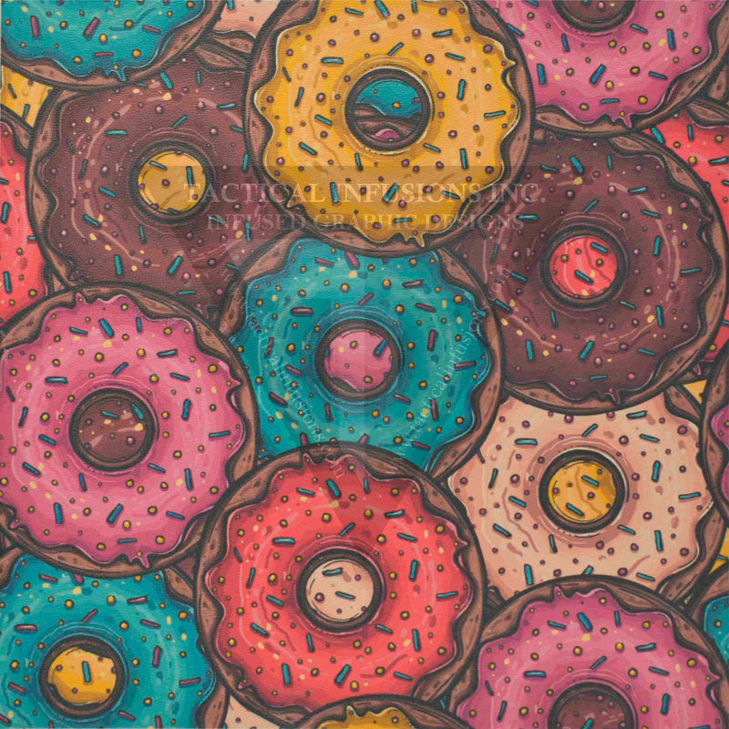 Doughnut Frenzy on Desert Tan .080"