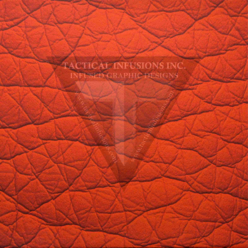 Orange Leather on Orange .080"