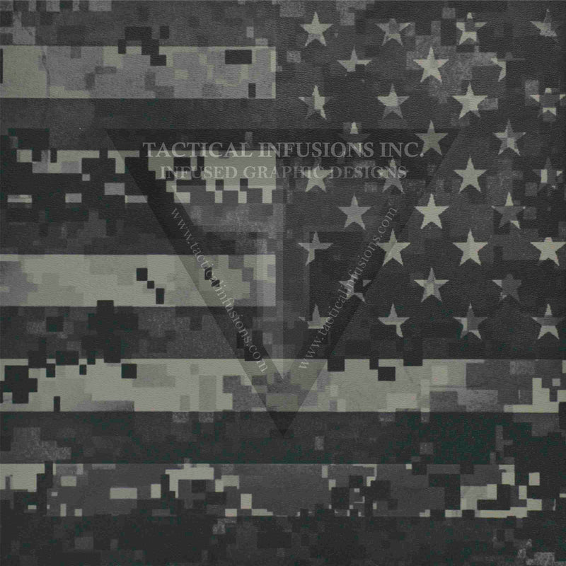 Subdued Digital Flag (shown on Light Grey) .080"