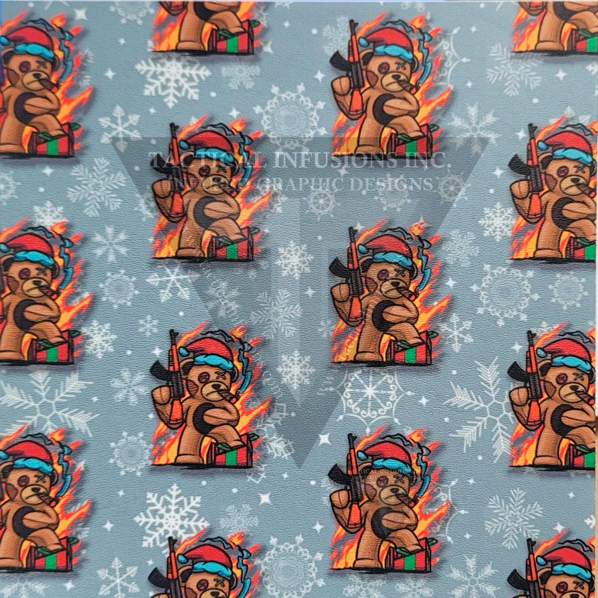 Hotshot Hank Pattern on White .080