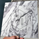 Marble on Aluminum Liquid Metal .080"