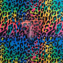 Psychedelic Leopard Pattern on White .080