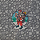 Santa Rock n Roll on White .080"