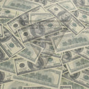 Hundred Dollar Bill Pattern on White .080