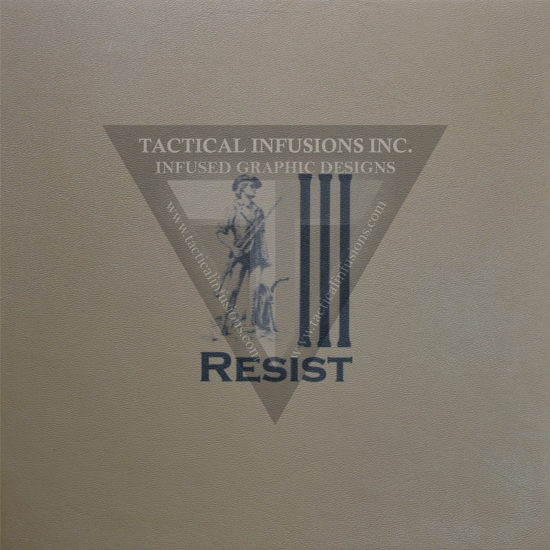 3% Resist Black Logo (Shown on FDE Spring) .080"