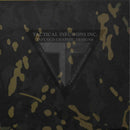 6 Color Camo Black on FDE  .080"