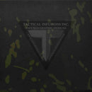 6 Color Camo Black on OD Green  .080"