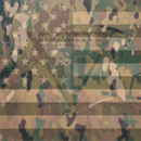 6 Color Camo Flag on Desert Tan .080"