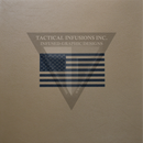 American Flag Black Shown on FDE .080"