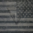 American Grunge Flag Subdued (shown on Gun Metal) .080"