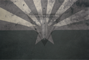 Arizona State Flag Grunge Subdued on Light Grey .080