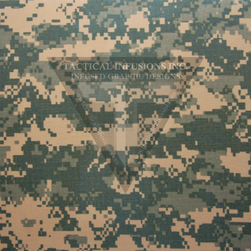 Army Digital Camo on Desert Tan .080"