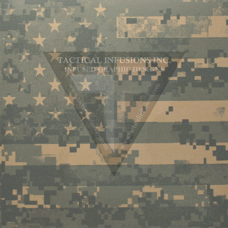 Army Digital Flag on Desert Tan .080"