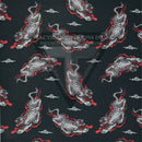 White Bali Tiger on White .080"