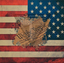 US Flag with We the People Version 2 (reduced logo size) on Desert Tan  .080