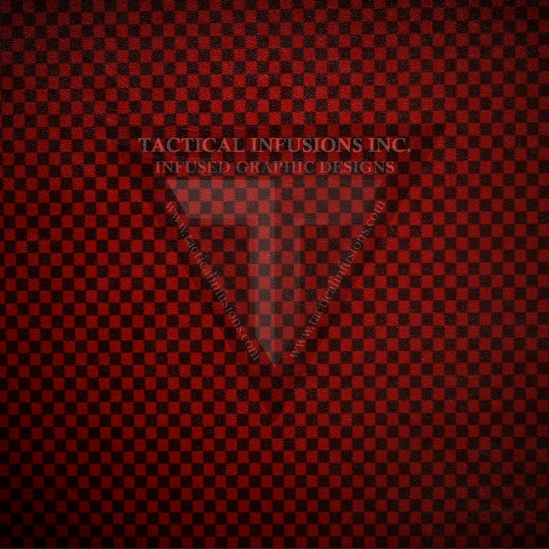 Checker Pattern on EMT Red .080"