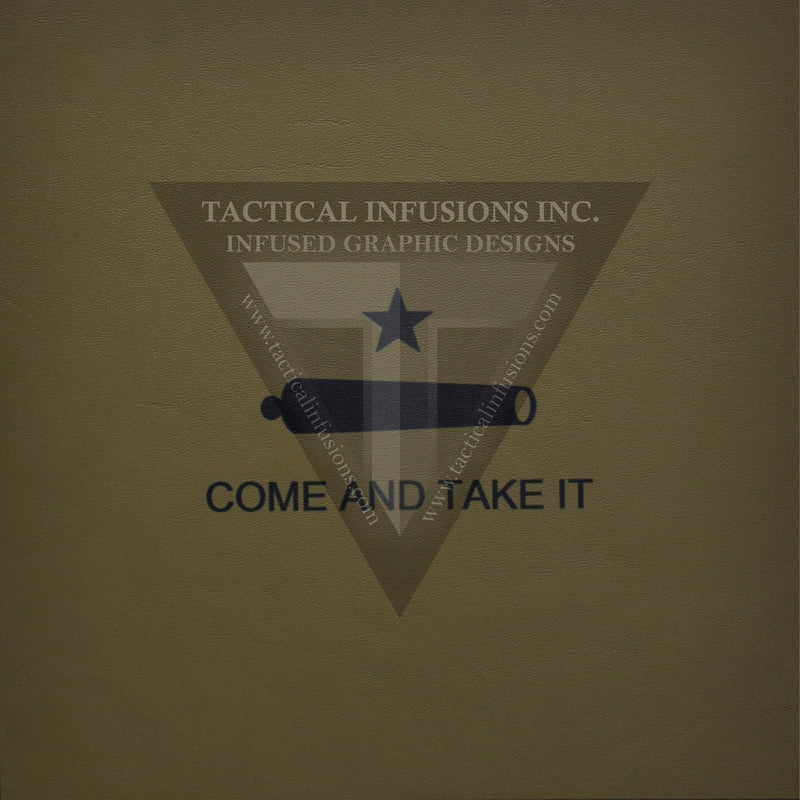 Come and Take it with Cannon (shown on Army Green)  .080"