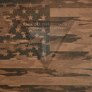 Dark Earth Flag Camo on Desert Tan .080"