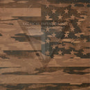 Dark Earth Flag Camo on Desert Tan .080"