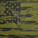 Dark Green Flag Camo on Desert Tan .080"