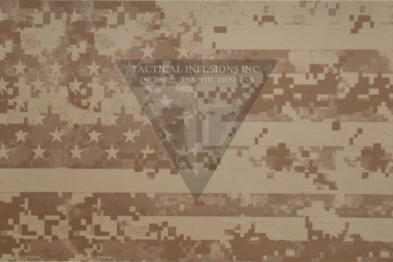 Desert Tan Digital Flag on Desert Tan .080"