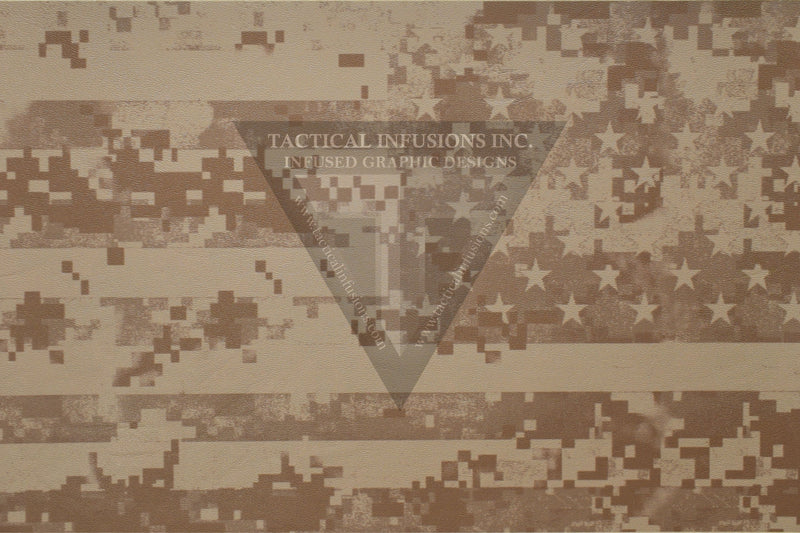 Desert Tan Digital Flag on Desert Tan .080"