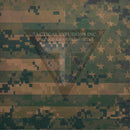 Marpat Digital Flag on Desert Tan .080"