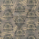 Don't Tread 1776 Subdued Flag Logo Pattern(shown on Light Grey) .080