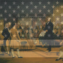 Full Star Constitution Convention Color Flag on Desert Tan .080"