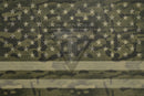 Full Star Dark Green Camo Flag on Desert Tan .080"