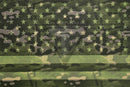 Full Star Forest Green Camo Flag on Desert Tan .080"