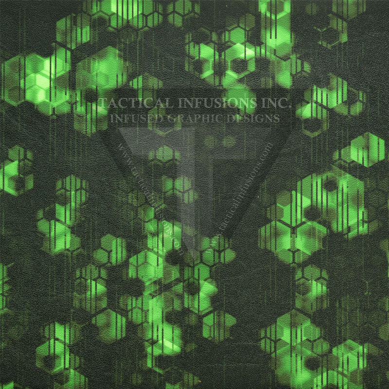 Geo Matrix Camo on Zombie Green .080"