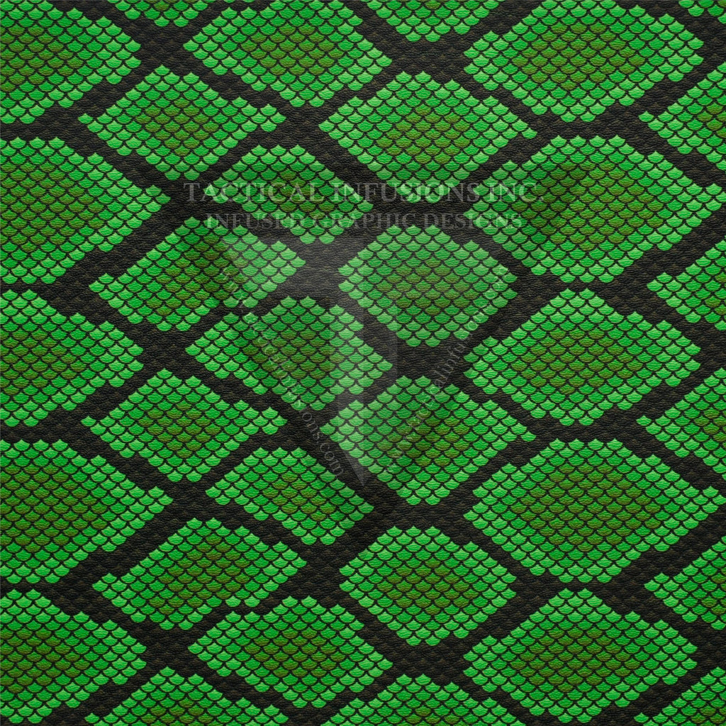 Snake skin green online