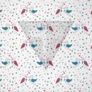 Love Birds on White .080"