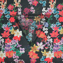 Summer Nights Dream Floral on White .080"