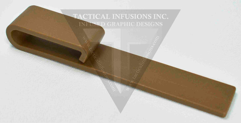 Nylon J-Clips 1.5"(no predrilled holes)