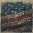 Old Glory Full Star Flag on Desert Tan .080"