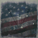 Old Glory Full Star Flag on Light Grey .080"