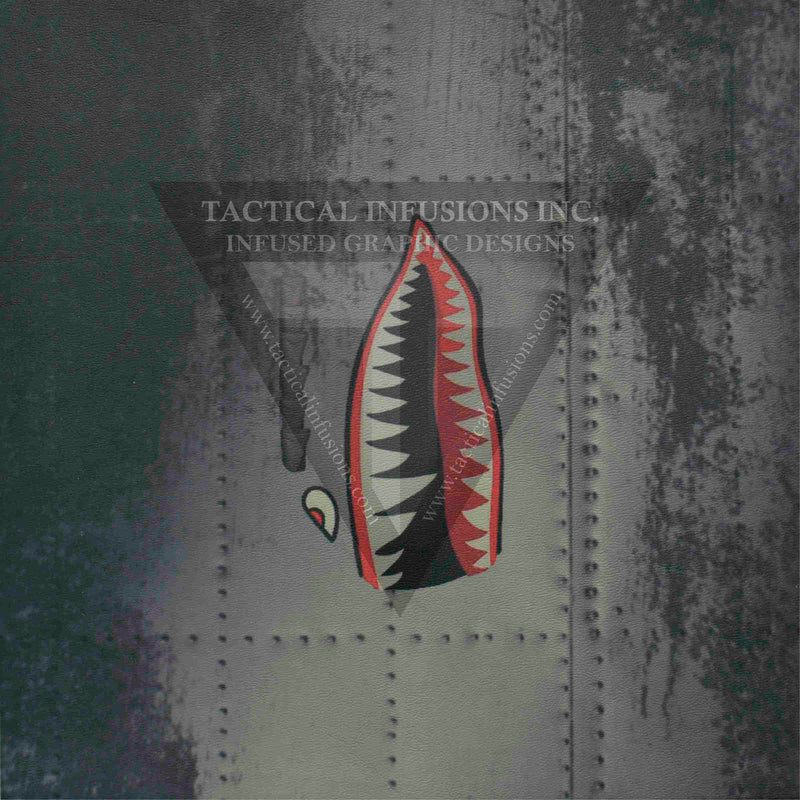P40 Tiger Shark Panel on Light Grey .080"