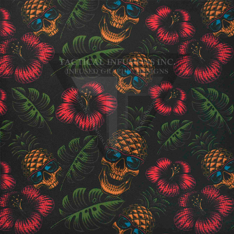 Pineapple Skulls on Desert Tan .080"