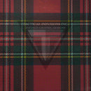 Red Plaid on Desert Tan .080