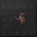 Skull Gas Mask with Red Eye on Light Grey .080