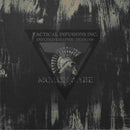 Spartan Molon Labe Painted Worn Metal on Light Grey  .080