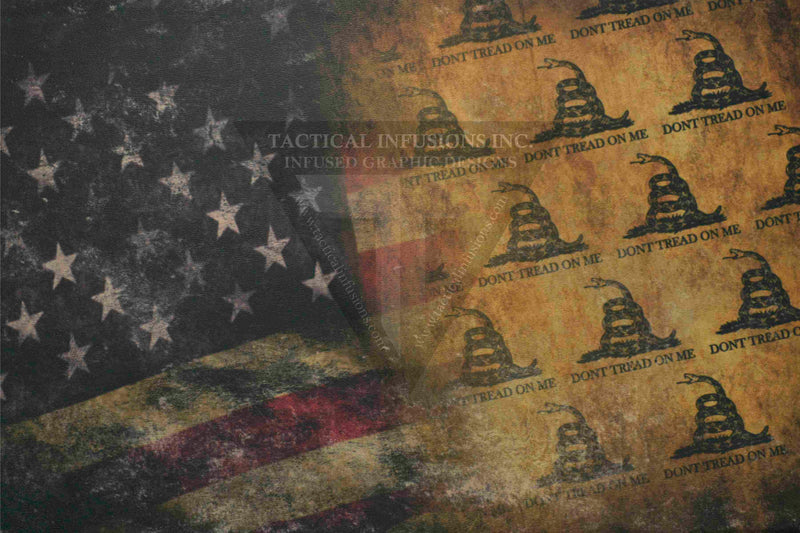 Stars and Stripes Don't Tread on Desert Tan .080"
