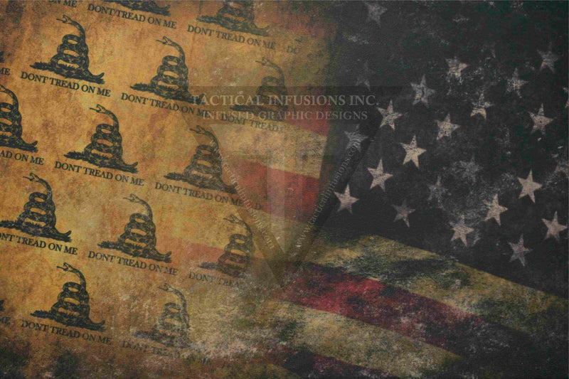 Stars and Stripes Don't Tread on Desert Tan .080"