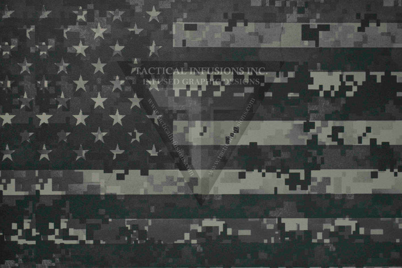 Subdued Digital Flag (shown on Light Grey) .080"