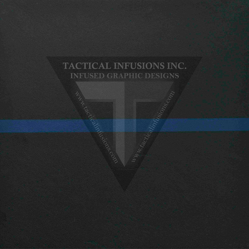 Thin Blue Line on Light Grey .080