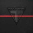 Thin Red Line on Light Grey .080