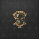 USMC Fight Fear on Desert Tan  .080